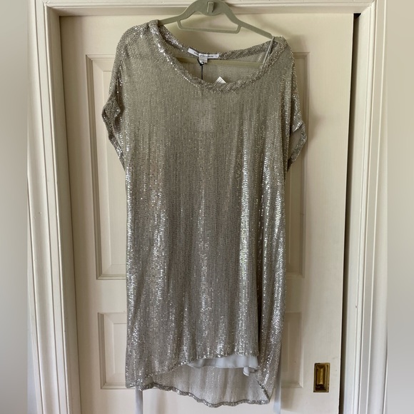 diane von furstenberg silver sequin dress Diane von Furstenberg Sequin Dresses | Luxury Fashion Up To 70% Off